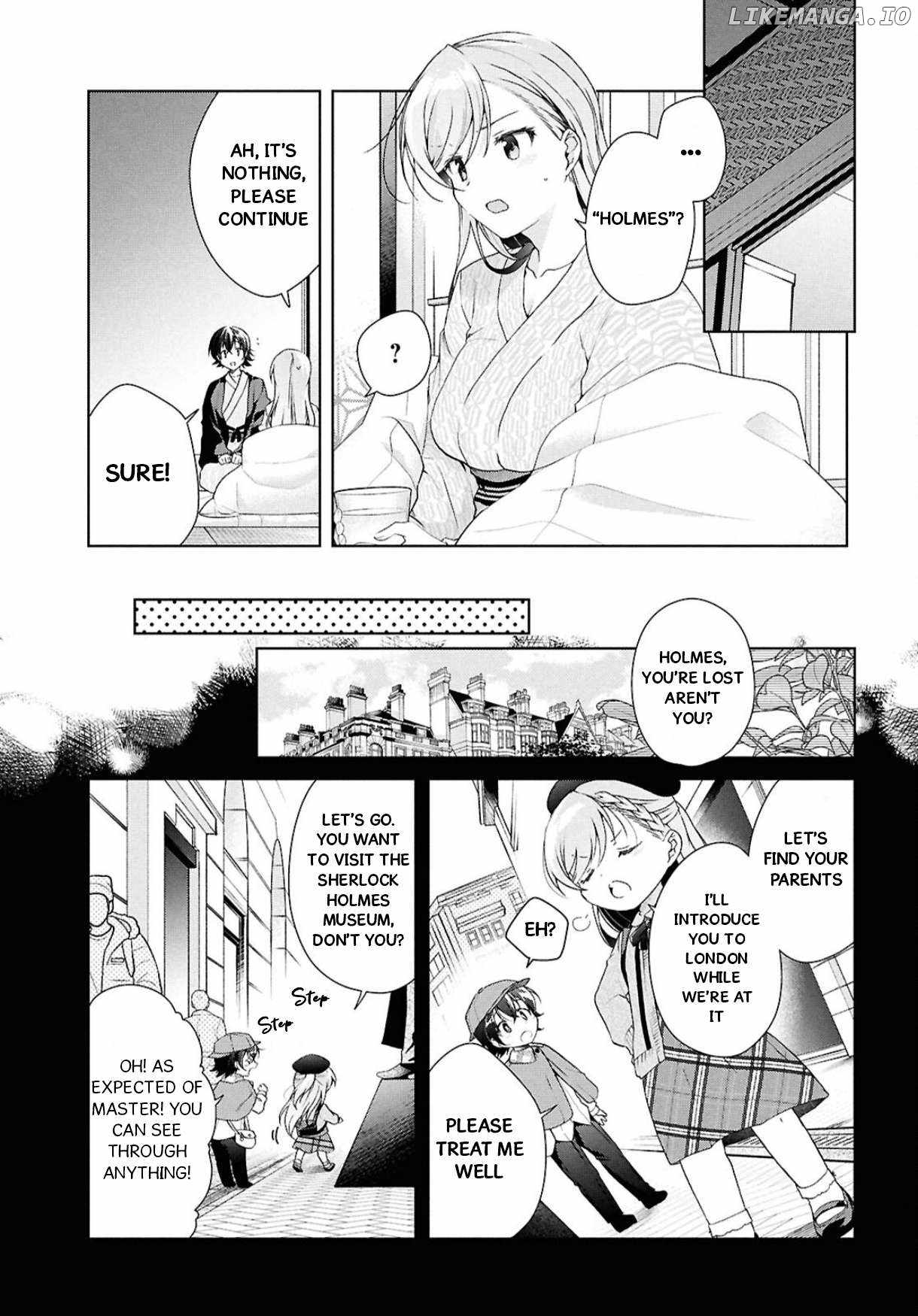 Isshiki-san wa Koi wo shiritai Chapter 41.1 8